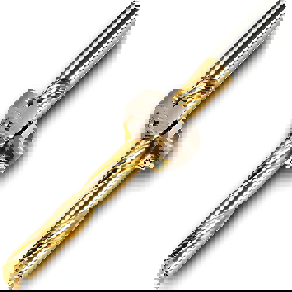 Drilling Chamfer Rings; Inside Diameter (Decimal Inch): 0.9843 ; Maximum Chamfer Diameter (Decimal Inch): 0.1180 ; Number of Chamfer Ring Inserts: 2