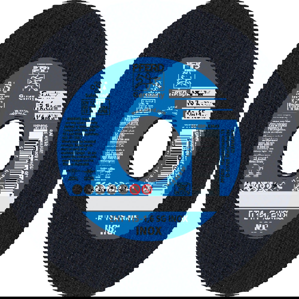 Cut-Off Wheel: Type 1 (01/41), 4-1/2