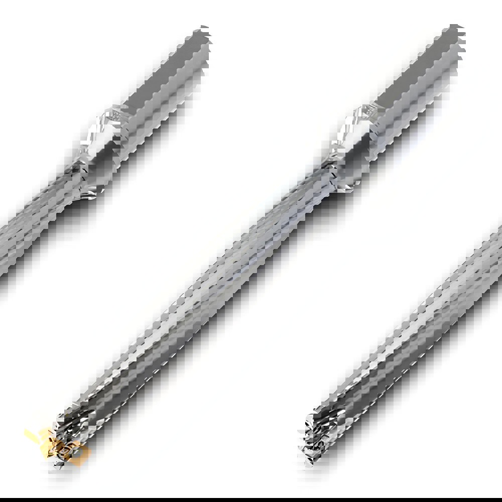 Replaceable-Tip Drill: 37 to 37 mm Dia, 189 mm Max Depth, 40 mm Flatted Shank