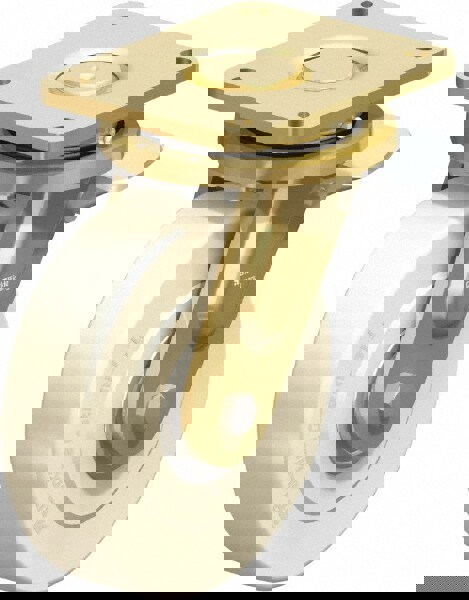 Swivel Top Plate Caster: Cast Nylon, 8