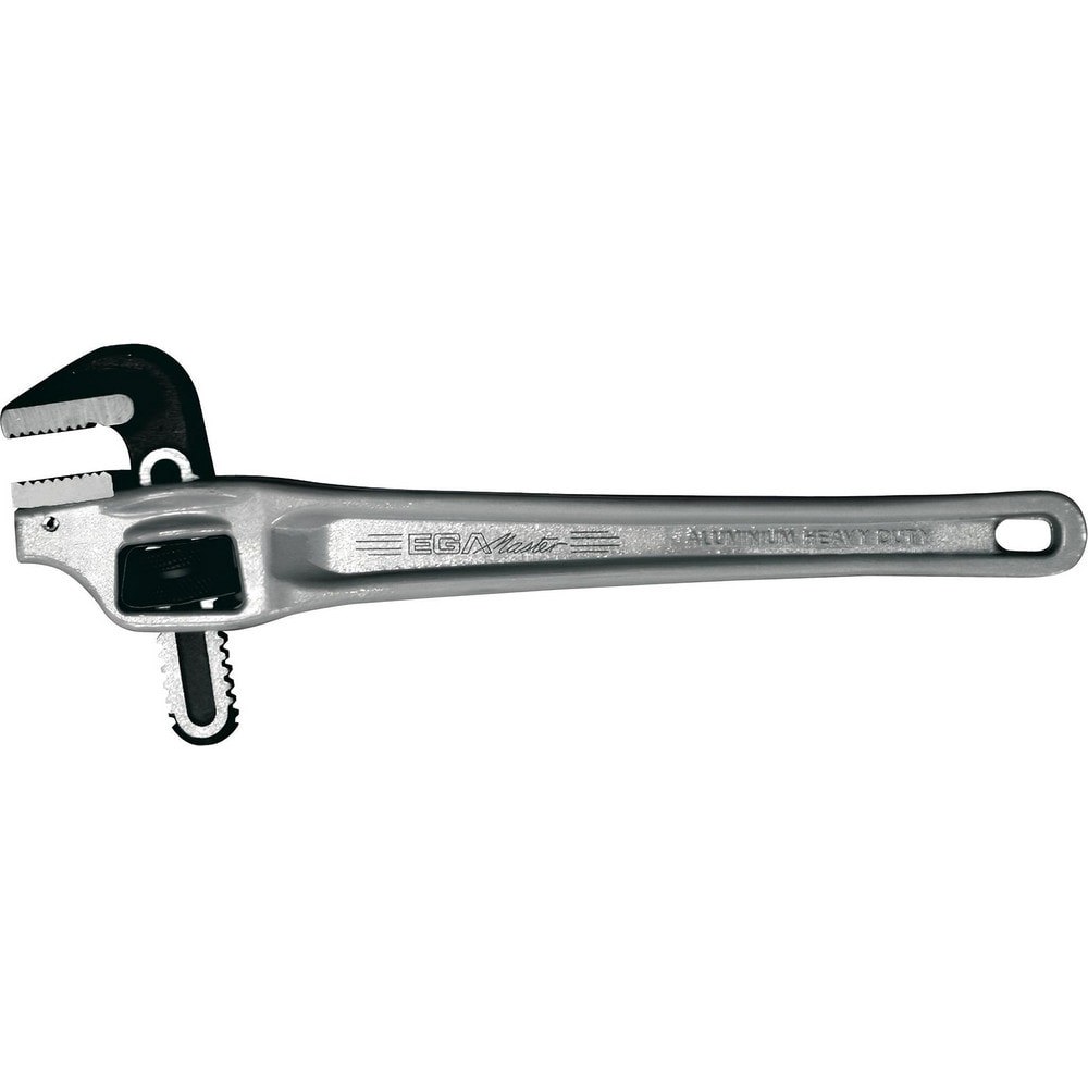 Pipe Wrenches; Wrench Type: Corner Pipe Wrench 90 Deg; Offset ; Maximum Pipe Capacity (Inch): 2 ; Overall Length (Inch): 14 ; Material: Alloy Steel; Forged Steel; Aluminum ; Jaw Texture: Serrated