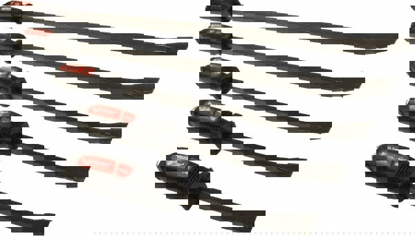 5 Piece Curved Tip Pry Bar Set