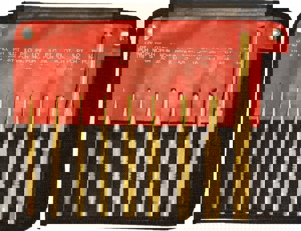 Brass Pilot Punch Kit Punch Set: 9 Pc, 0.0625 to 0.375