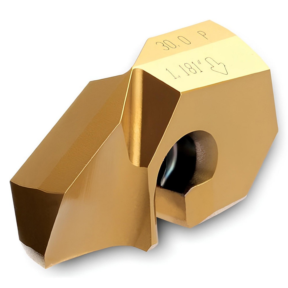 Replaceable Drill Tips; Cutting Diameter (mm): 32.10 ; Point Angle: 140.00 ; Tip Material: Solid Carbide ; Manufacturer Grade: IN2505 ; Series: LPA ; Coating Process: PVD
