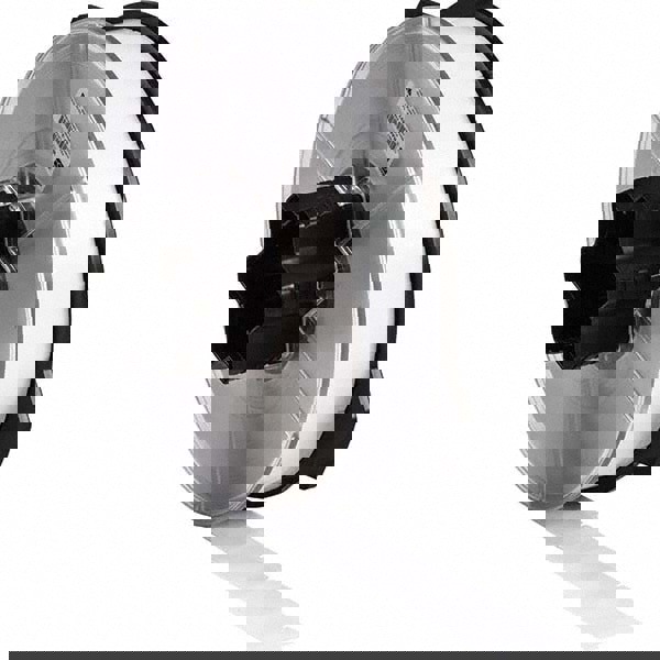 Label Maker Label: Clear & White, Vinyl, 5,300 per Roll