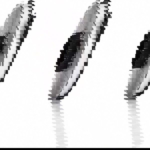 Label Maker Label: Clear & White, Vinyl, 3,600 per Roll