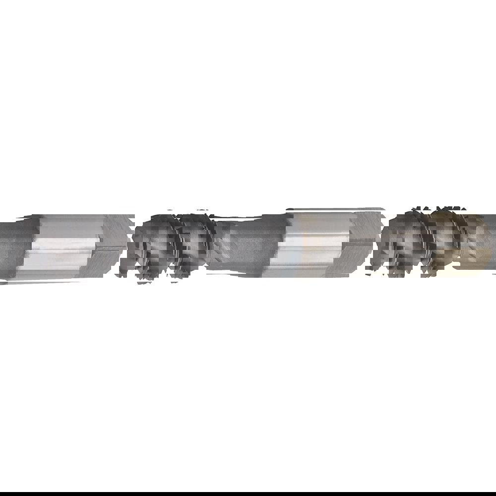 Spiral Flute Tap: 5/16-18 UNC, 3 Flutes, Modified Bottoming, 2BX Class of Fit, High Speed Steel, Black Oxide Coated