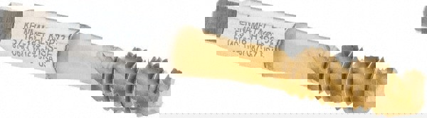 Spiral Flute Tap: 5/16-18, 3 Flute, Modified Bottoming, Cobalt, TiCN & TiN Finish