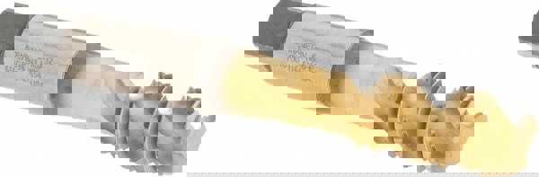 Spiral Flute Tap: 3/8-16, 3 Flute, Modified Bottoming, Cobalt, TiCN & TiN Finish