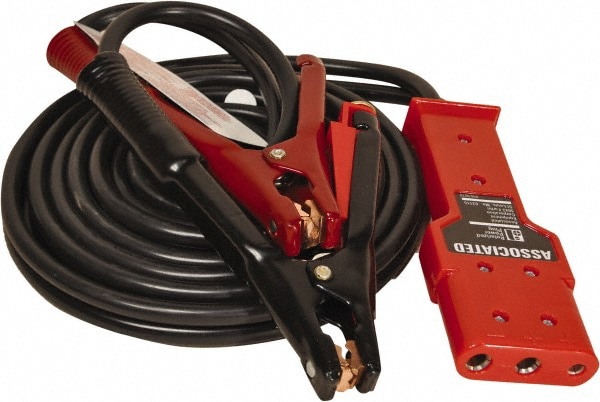 Booster Cables; Cable Type: Booster Cable ; Wire Gauge: 4 AWG ; Cable Length: 25.0 ; Cable Color: Black ; Amperage: 500