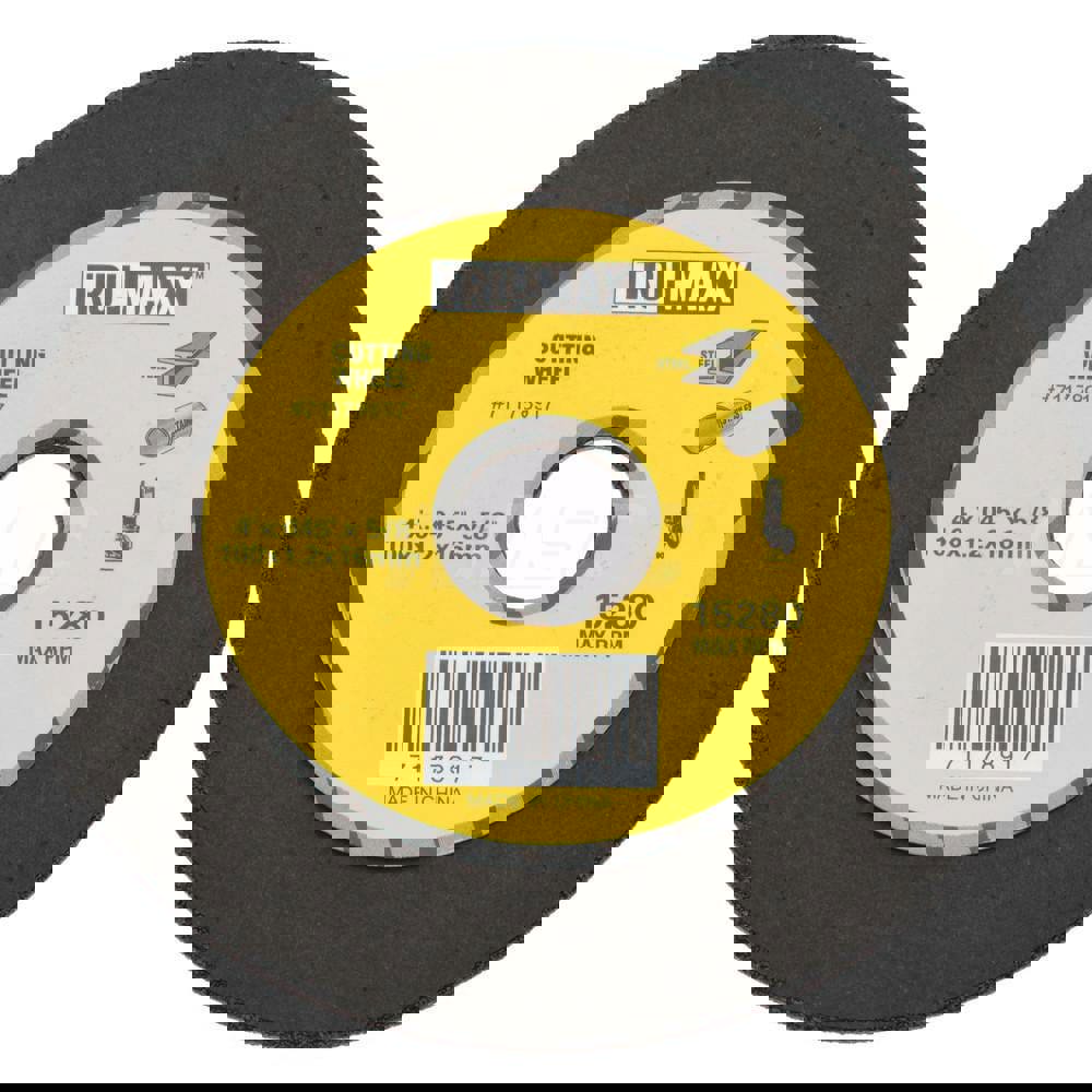 Cutoff Wheel: Type 1, 4