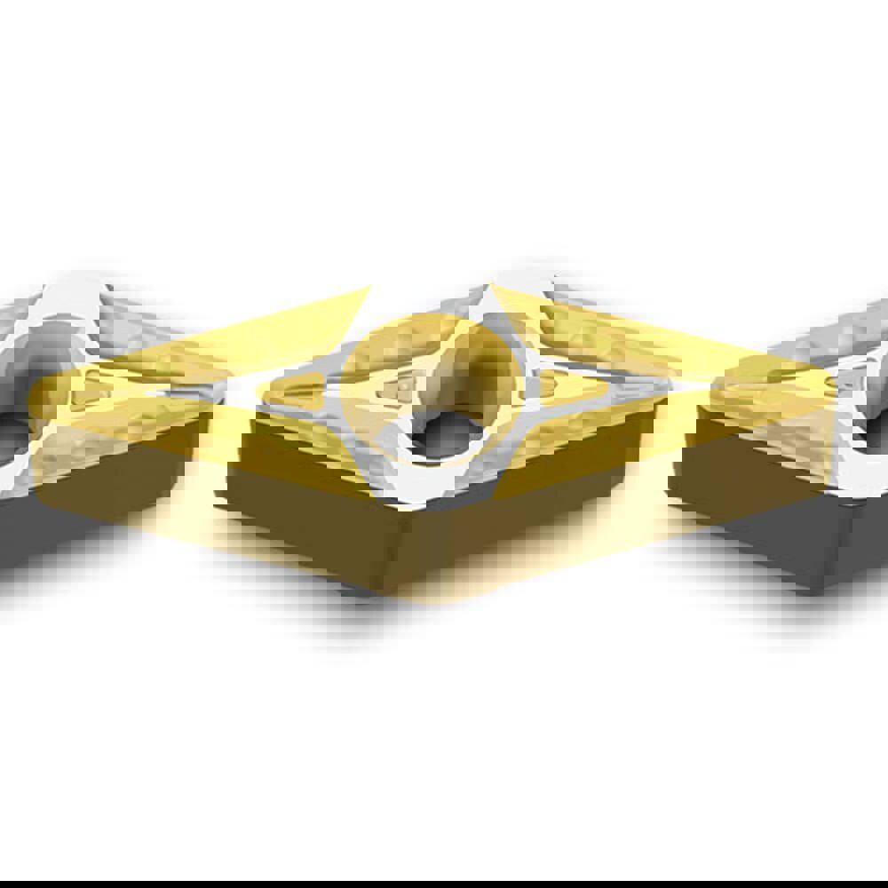 Turning Inserts; Relief Angle: 0 ; Insert Style: VNMX ; Corner Radius (Decimal Inch): 0.0310 ; Included Angle: 35.0 ; Manufacturer Grade: TT7015 ; Coating/Finish: TiN; TiCN; Al2O3