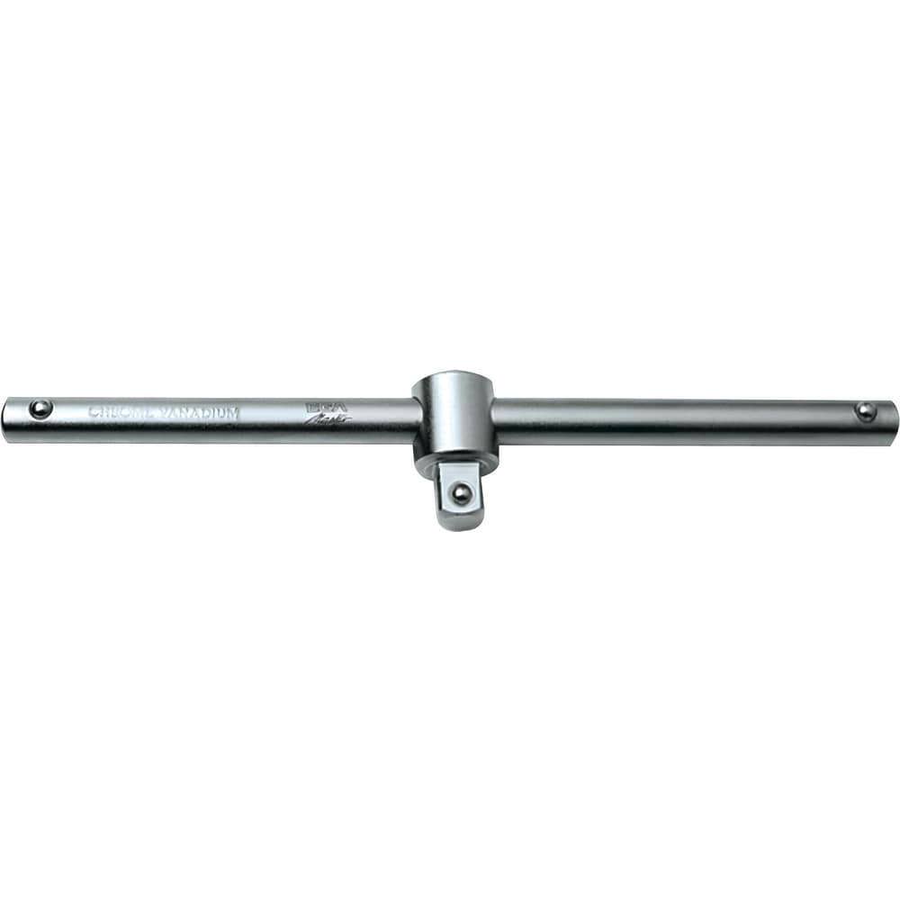 Socket Handles; Tool Type: Sliding T-Handle ; Drive Size: 3/8 (Inch); Overall Length (mm): 165 ; Material: Vanadium Steel ; Head Style: Fixed ; Insulated: No
