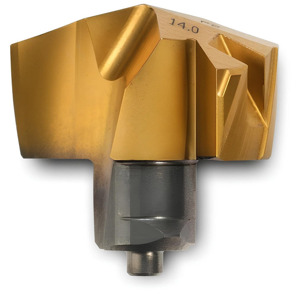 Replaceable Drill Tips; Cutting Diameter (mm): 10.50 ; Point Angle: 140.00 ; Tip Material: Solid Carbide ; Manufacturer Grade: IN2505 ; Series: TPA -M2 ; Coating Process: PVD