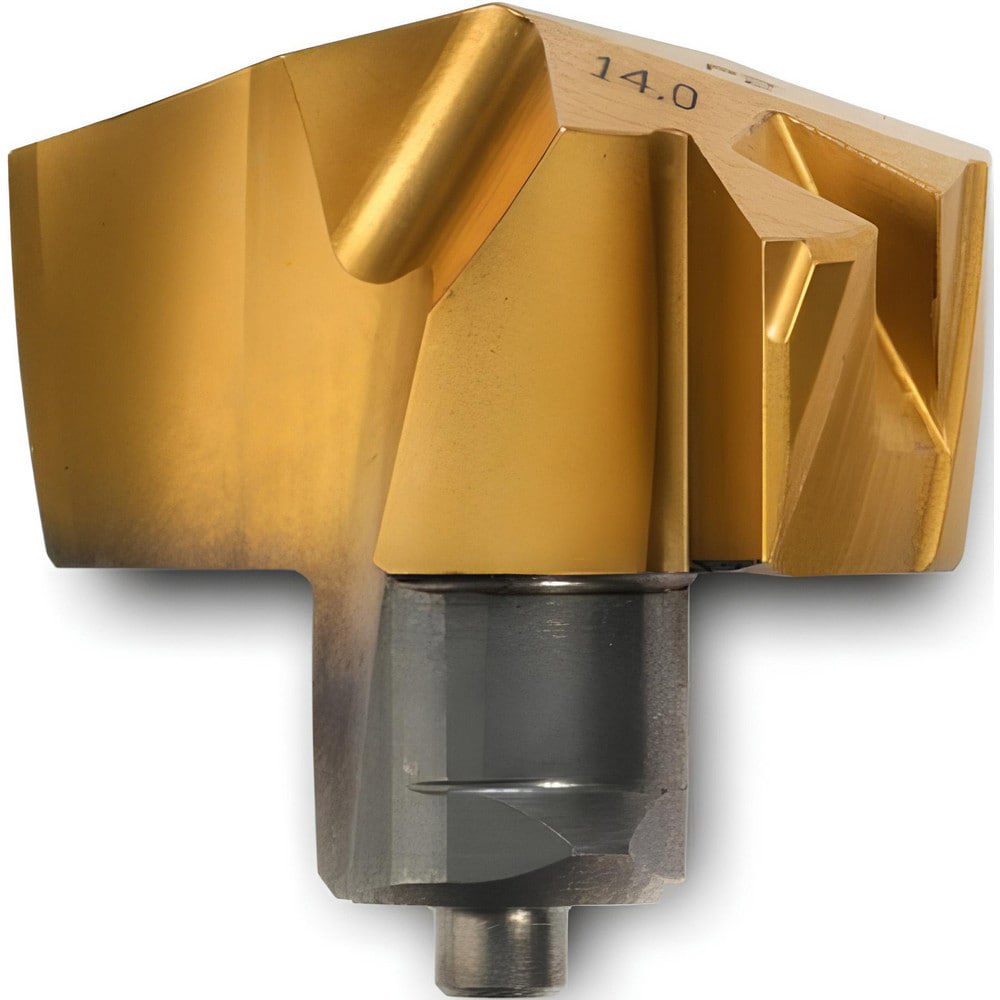 Replaceable Drill Tips; Cutting Diameter (Decimal Inch): 0.5000 ; Point Angle: 140.00 ; Tip Material: Solid Carbide ; Manufacturer Grade: IN2505 ; Series: TPA -M2 ; Coating Process: PVD
