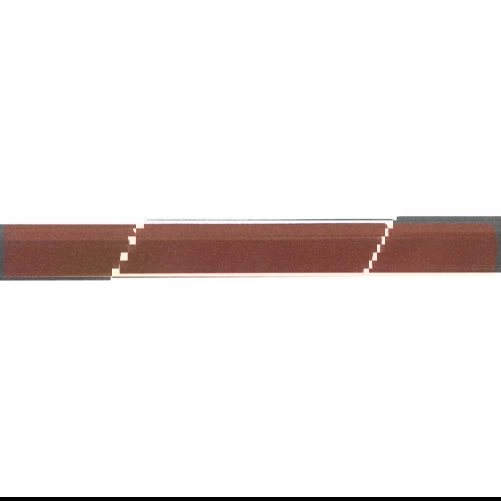 Finishing Sticks; Abrasive Material: Aluminum Oxide ; Shape: Rectangle ; Grade: Fine ; Grit: 120 ; Color: Dark Brown