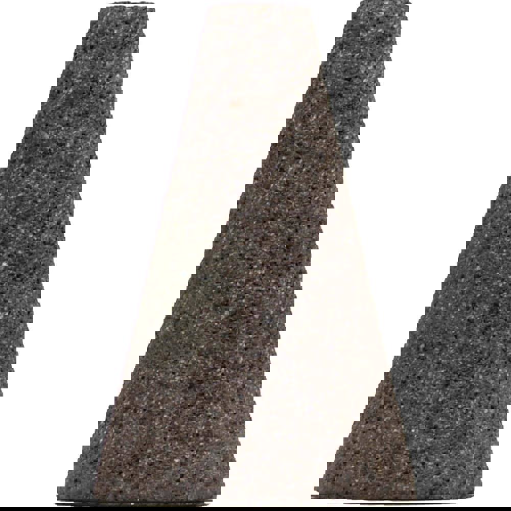 Abrasive Square Tip Cone: Type 17, Very Coarse, 5/8-11 Arbor Hole