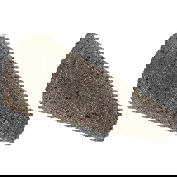 Abrasive Square Tip Cone: Type 17, Very Coarse, 3/8-24 Arbor Hole