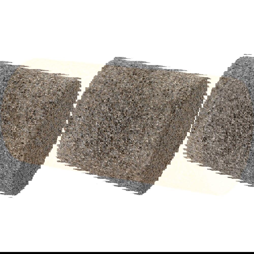 Abrasive Square Tip Plug: Type 18, Very Coarse, 5/8-11 Arbor Hole