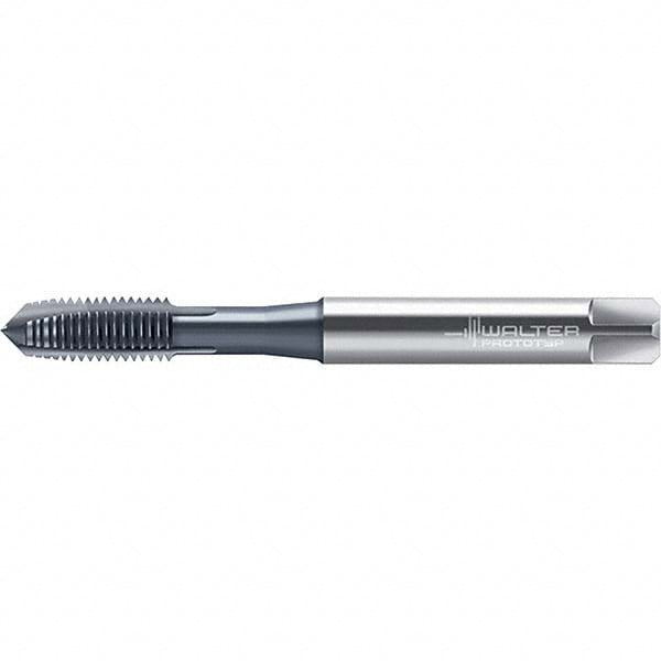 Spiral Point Tap: M4 x 0.7, Metric, 3 Flutes, Plug, 6H, Cobalt, TiCN Finish