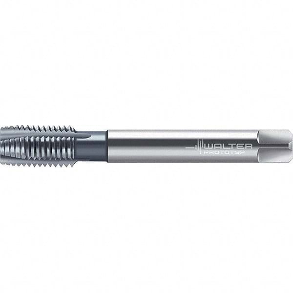 Spiral Point Tap: M24 x 3, Metric, 4 Flutes, Plug, 6H, Cobalt, TiCN Finish