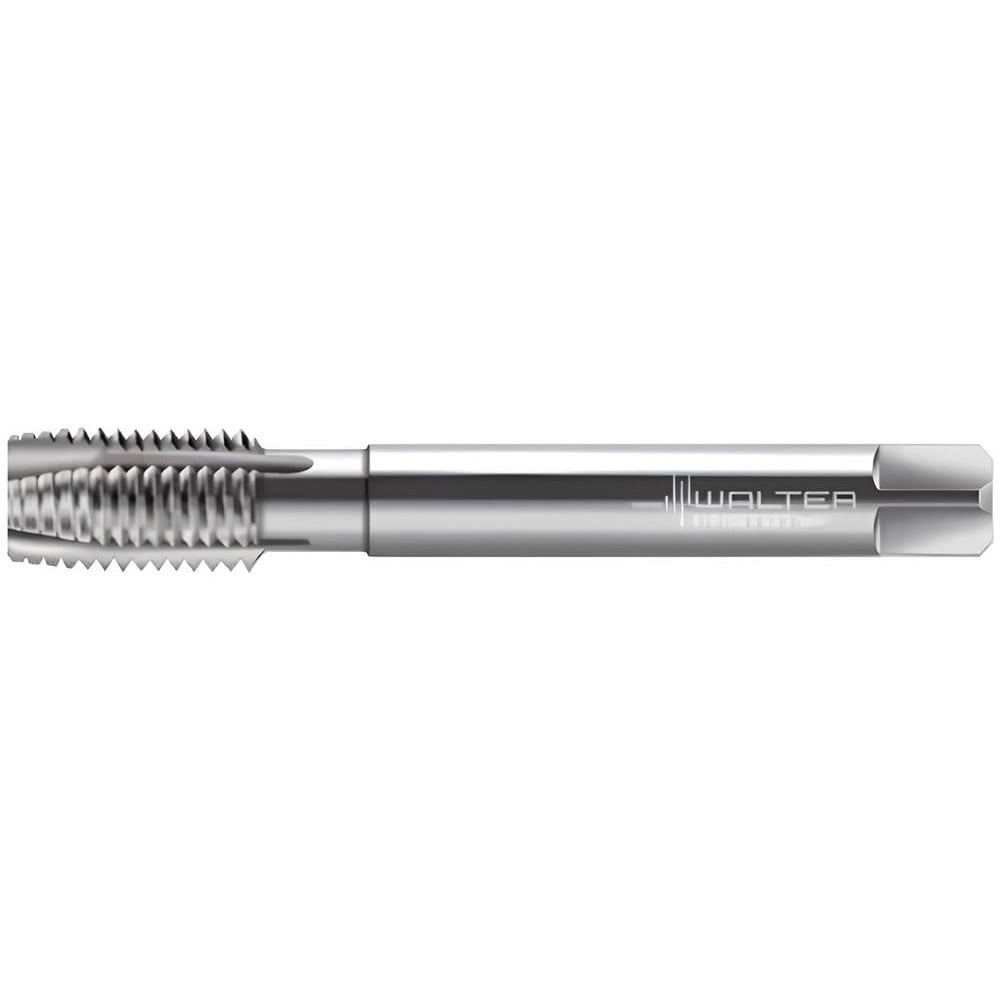 Spiral Point Tap: M6x1 Metric, 3 Flutes, Plug Chamfer, 6G Class of Fit, High-Speed Steel-E, Bright/Uncoated