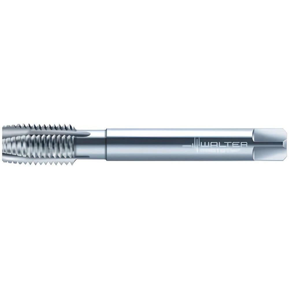 Spiral Point Tap: M20x2.5 Metric, 4 Flutes, Plug Chamfer, 7G Class of Fit, High-Speed Steel-E, Bright/Uncoated