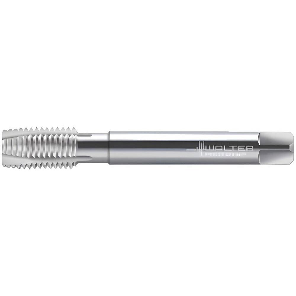 Spiral Point Tap: MF14x1.5 Metric Fine, 4 Flutes, Plug Chamfer, 6H Class of Fit, High-Speed Steel-E, Bright/Uncoated