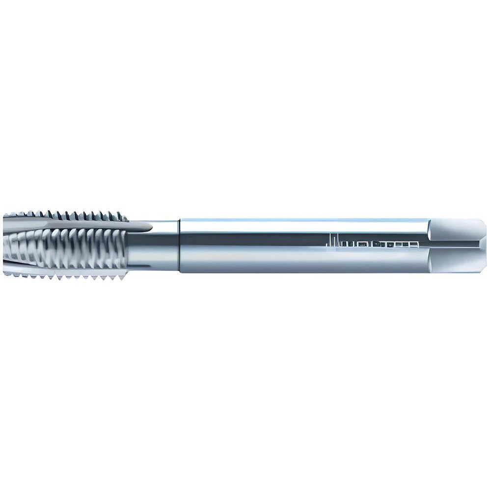 Spiral Point Tap: MF24x1 Metric Fine, 4 Flutes, Plug Chamfer, 6H Class of Fit, High-Speed Steel-E, Bright/Uncoated