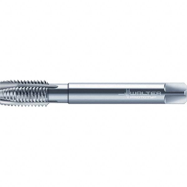 Spiral Point Tap: M24 x 1.5, Metric Fine, 4 Flutes, Plug, 6G, Cobalt, Bright Finish