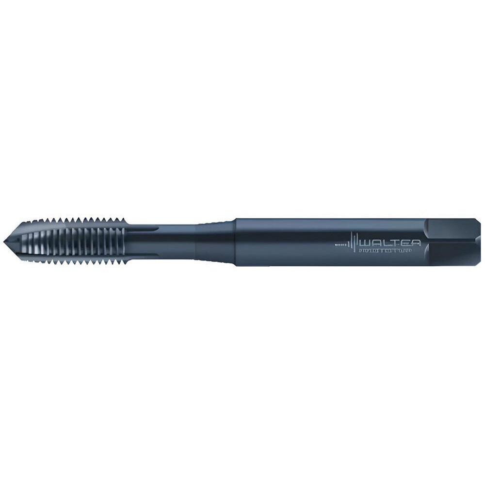 Spiral Point Tap: M3x0.5 Metric, 2 Flutes, Plug Chamfer, 6H Class of Fit, High-Speed Steel-E, Vaporisiert Coated