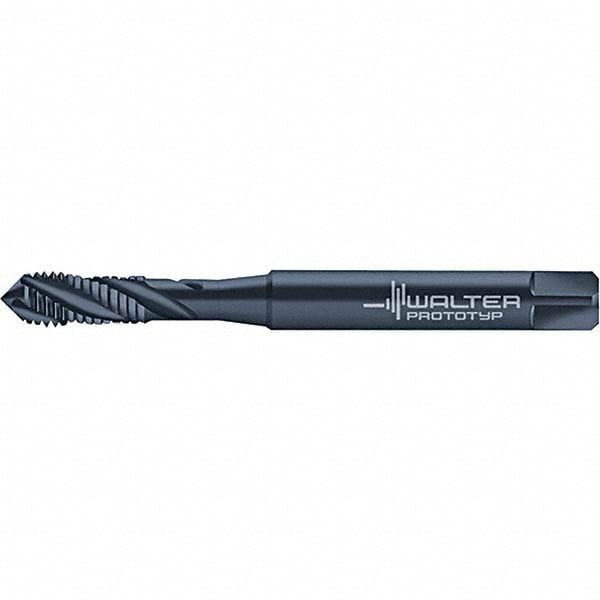 Spiral Flute Tap: M6x0.75 Metric Fine, 3 Flutes, Modified Bottoming, 6HX Class of Fit, Cobalt, Oxide Coated