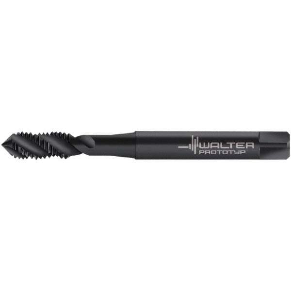 #10-32 UNF, 3 Flute, 50&deg; Helix, Modified Bottoming Chamfer, Oxide Finish, Cobalt Spiral Flute STI Tap