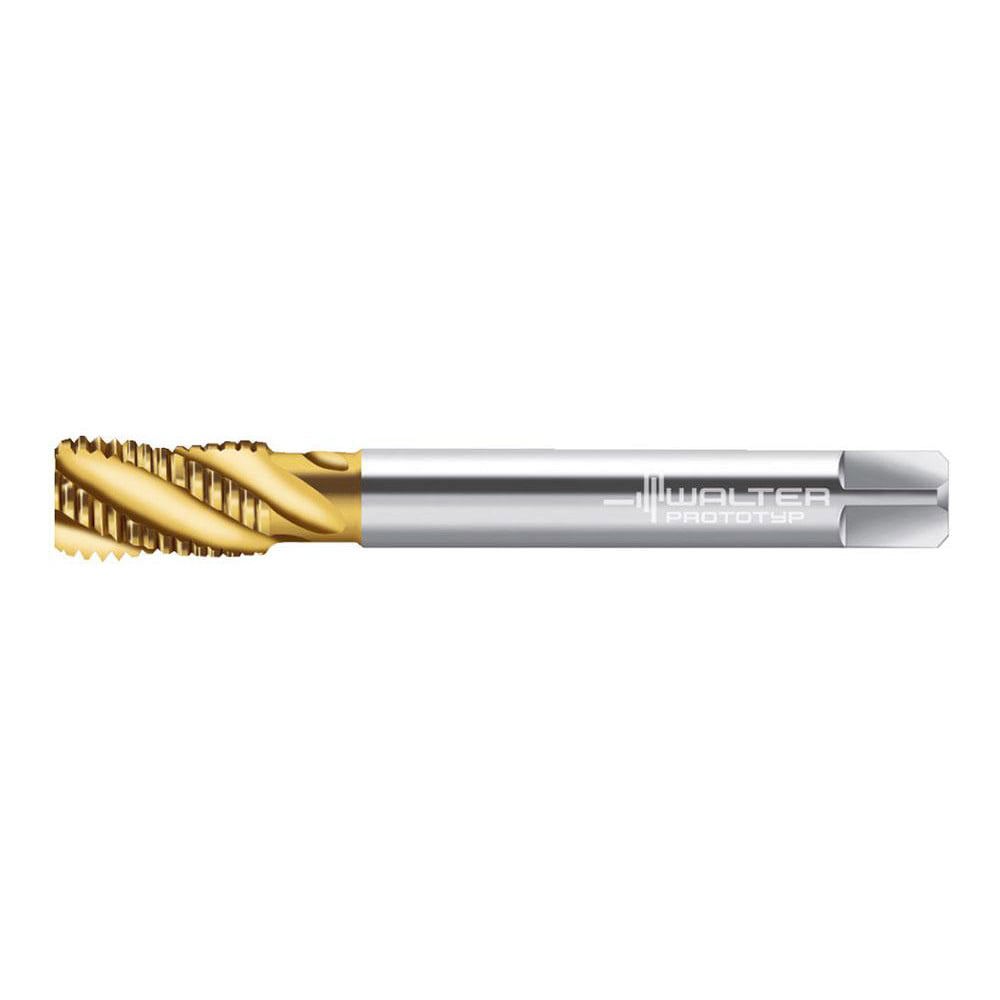 British Standard Pipe Tap: 1/4-19 G(BSP), Modified Bottoming Chamfer, 4 Flutes