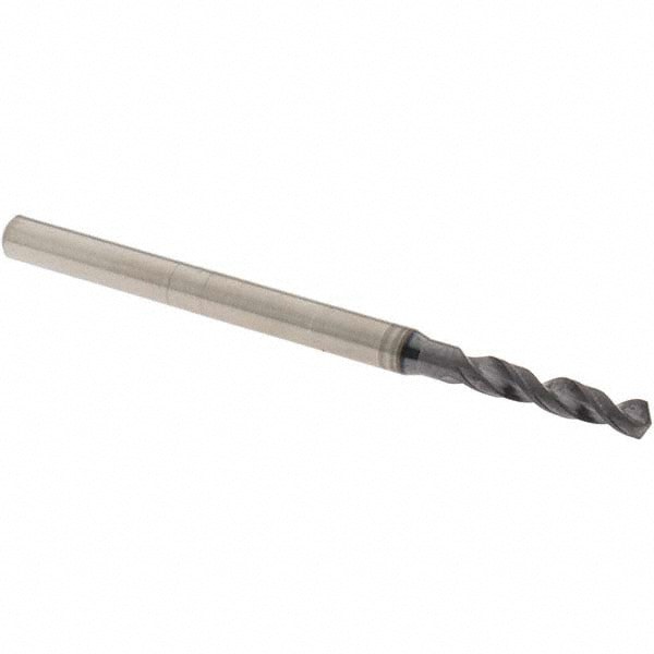 Screw Machine Length Drill Bit: 2.40 mm (0.0945) Dia, 130 deg, Vanadium High Speed Steel