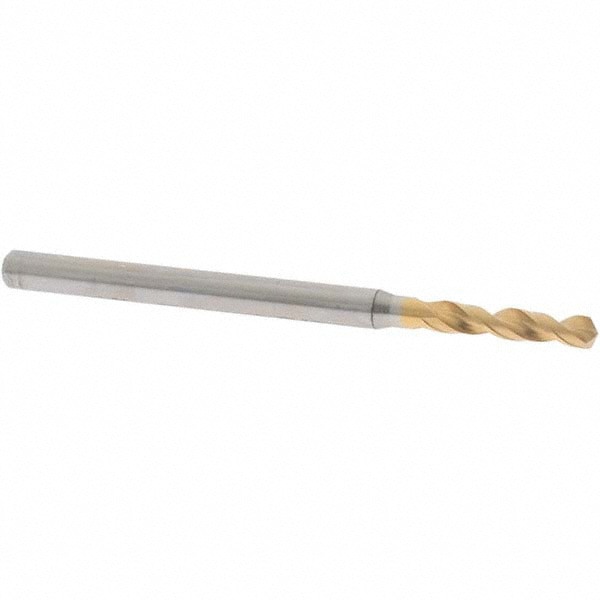 Screw Machine Length Drill Bit: 2.40 mm (0.0945) Dia, 130 deg, Vanadium High Speed Steel