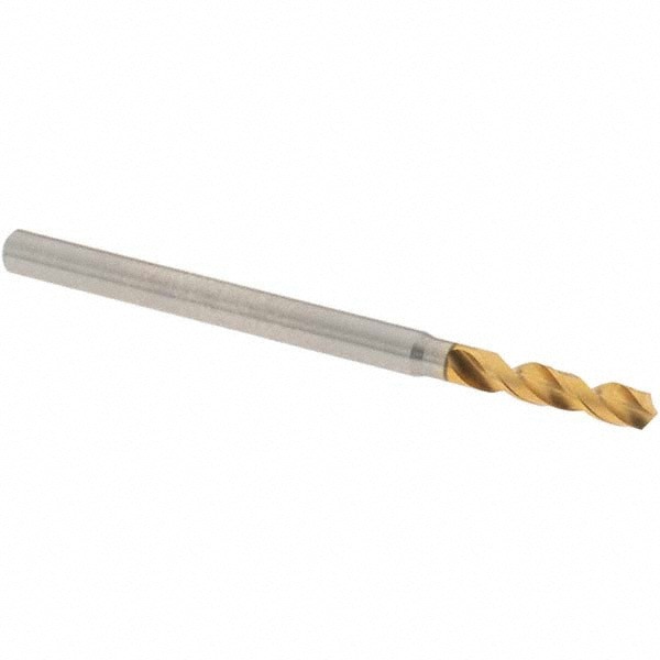 Screw Machine Length Drill Bit: 2.60 mm (0.1024) Dia, 130 deg, Vanadium High Speed Steel