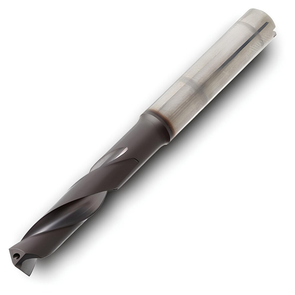 Screw Machine Length Drill Bits; Drill Bit Size (mm): 8.70 ; Drill Bit Size (Decimal Inch): 0.3425 ; Tool Material: Solid Carbide ; Cutting Direction: Right Hand ; Coating/Finish: TiAlN ; Number Of Flutes: 2