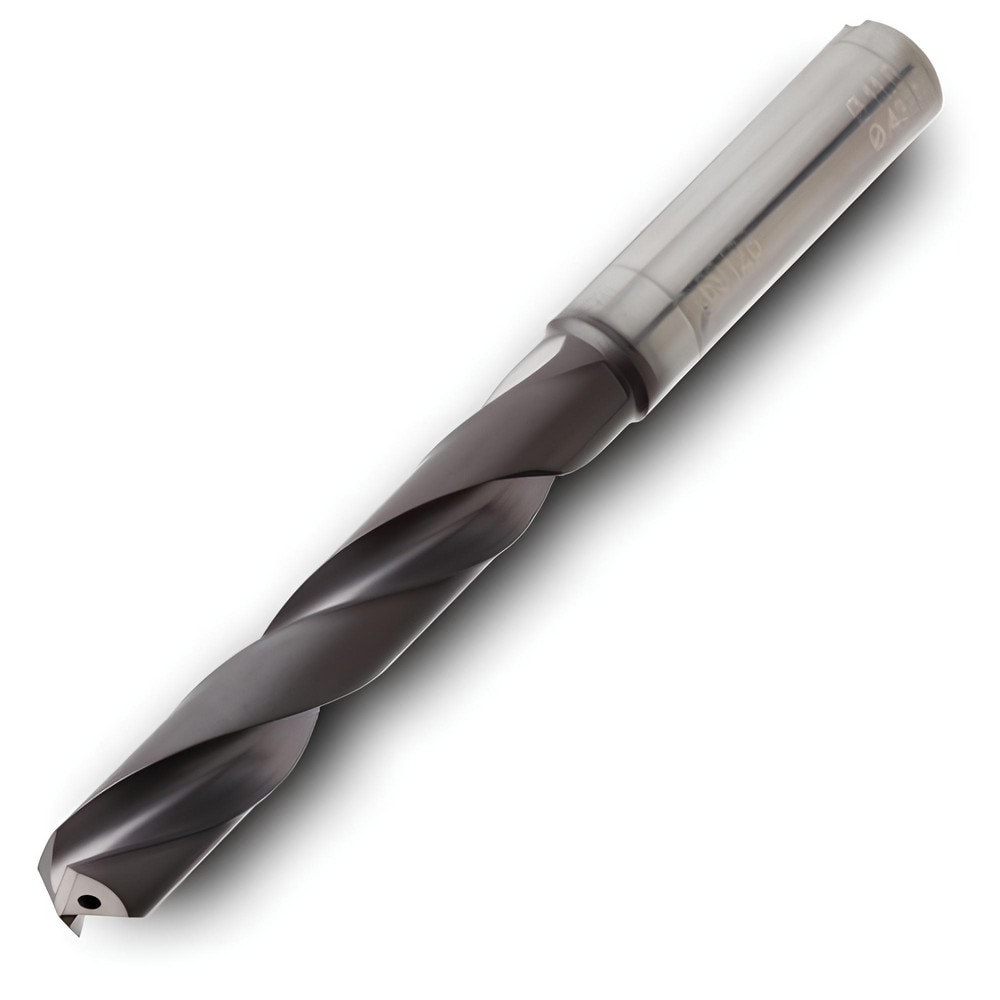 Jobber Length Drill Bit: 3.1 mm Dia, 140 &deg;, Solid Carbide