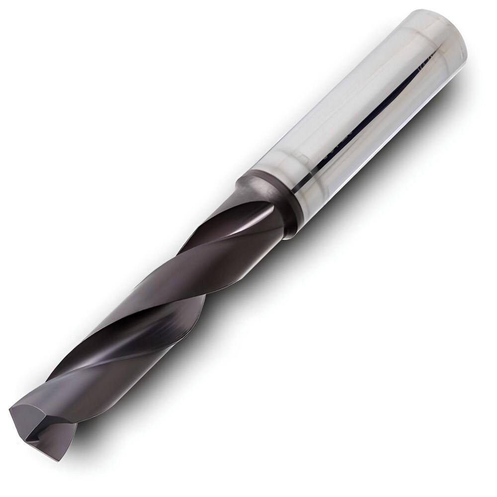 Jobber Length Drill Bit: 4.4 mm Dia, 140 &deg;, Solid Carbide