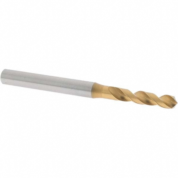 Screw Machine Length Drill Bit: #12 (0.1890) Dia, 120 deg, Vanadium High Speed Steel