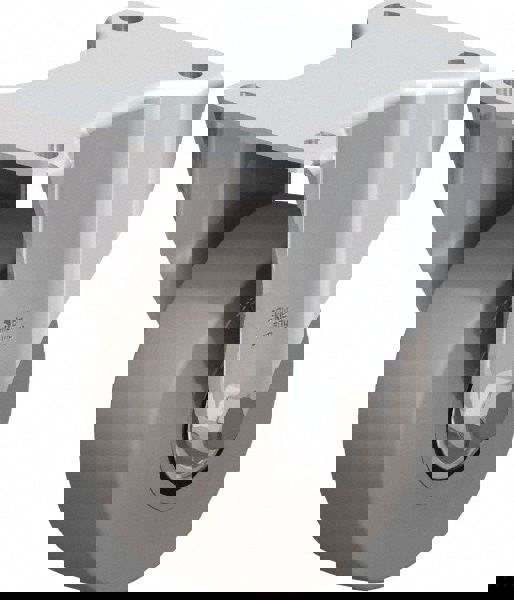 Rigid Top Plate Caster: Solid Rubber, 5