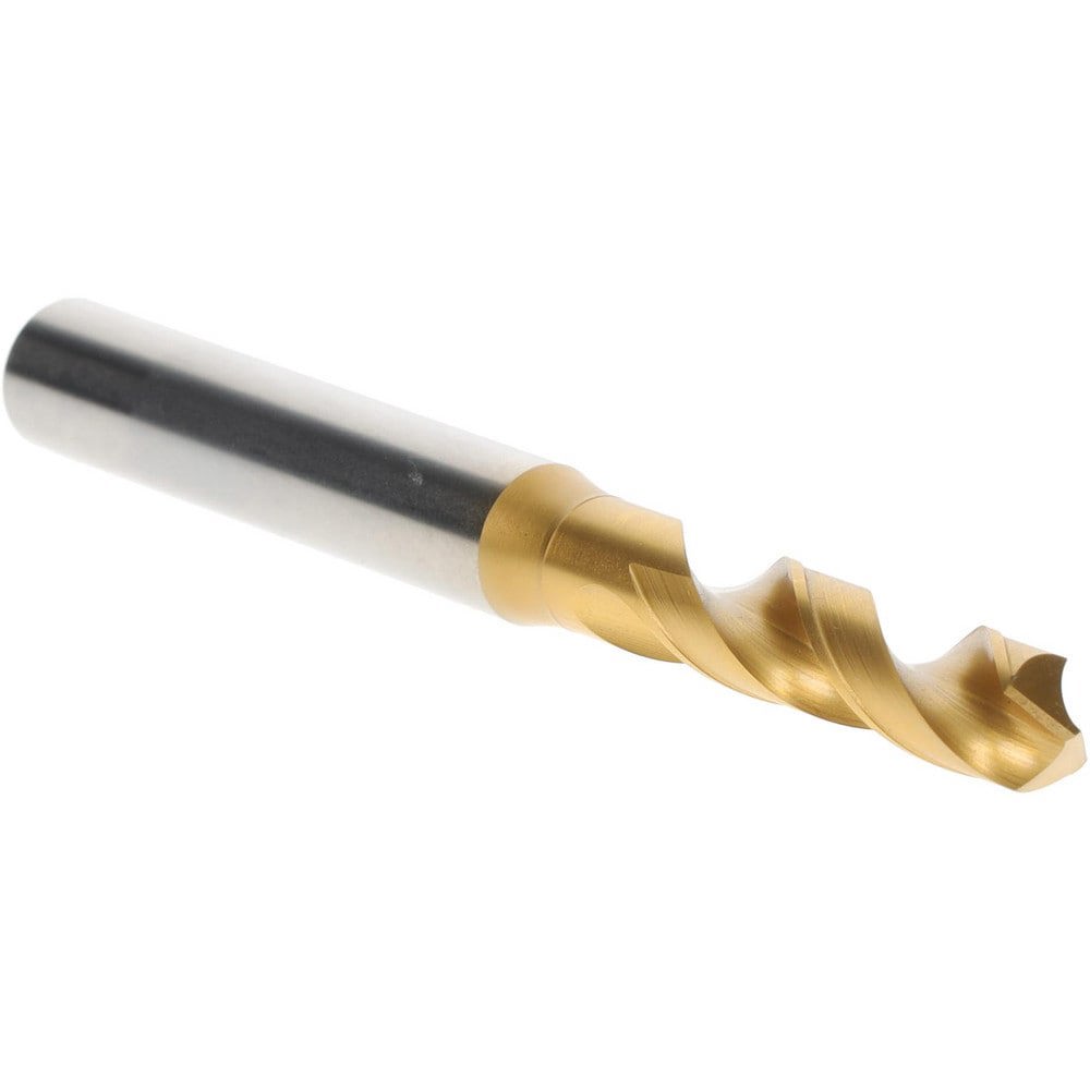 Screw Machine Length Drill Bit: 6.70 mm Dia, 120 deg Point, High-Speed Steel