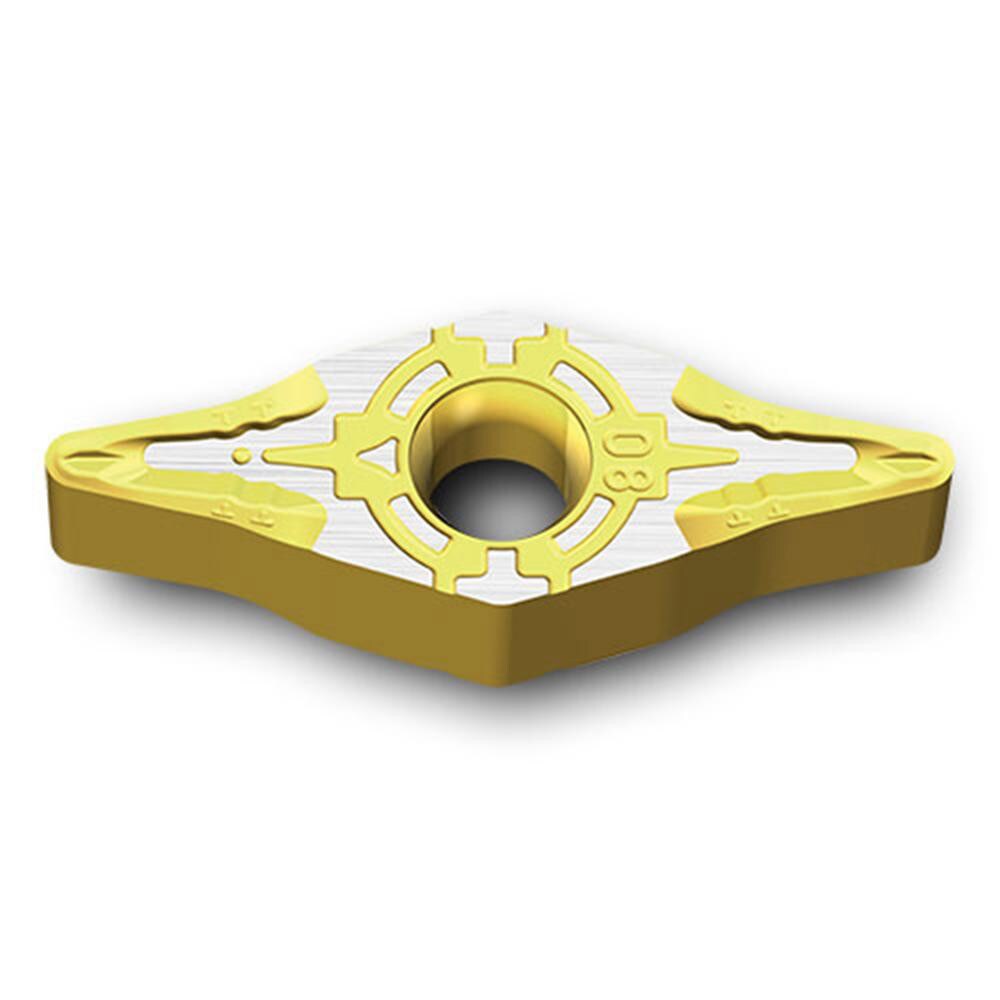 Turning Inserts; Relief Angle: 0 ; Insert Style: YNMG ; Corner Radius (Decimal Inch): 0.0310 ; Included Angle: 25.0 ; Manufacturer Grade: TT5080 ; Coating/Finish: AlTiN; TiN