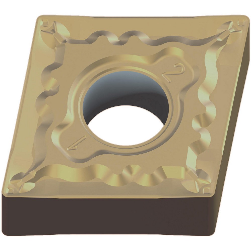 Turning Inserts; Relief Angle: 0.000 ; Insert Style: CNMG ; Corner Radius (mm): 1.20 ; Corner Radius (Inch): 3/64 ; Corner Radius (Decimal Inch): 0.0469 ; Included Angle: 80.00