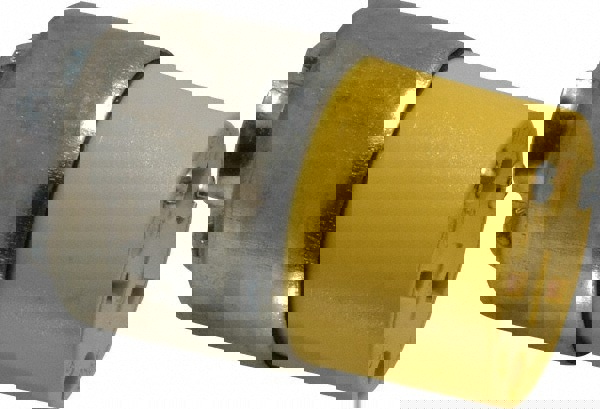 Straight Blade Connector: Residential, 6-15R, 250VAC, Yellow