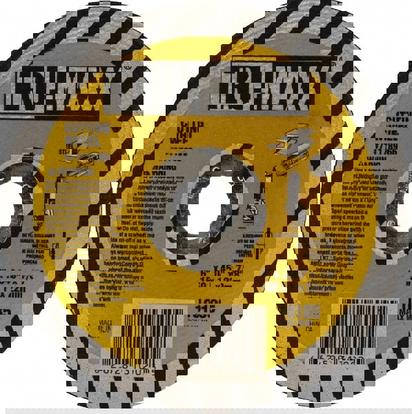 Cutoff Wheel: Type 1, 6