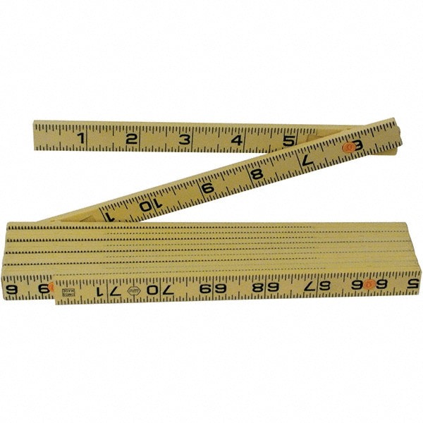 Folding Rules; Graduation (Inch): 1/16 ; Graduation (Feet): 1/100 ; Material: Fiberglass ; Width (mm): 5/8 ; Width (Inch): 5/8 ; PSC Code: 5210