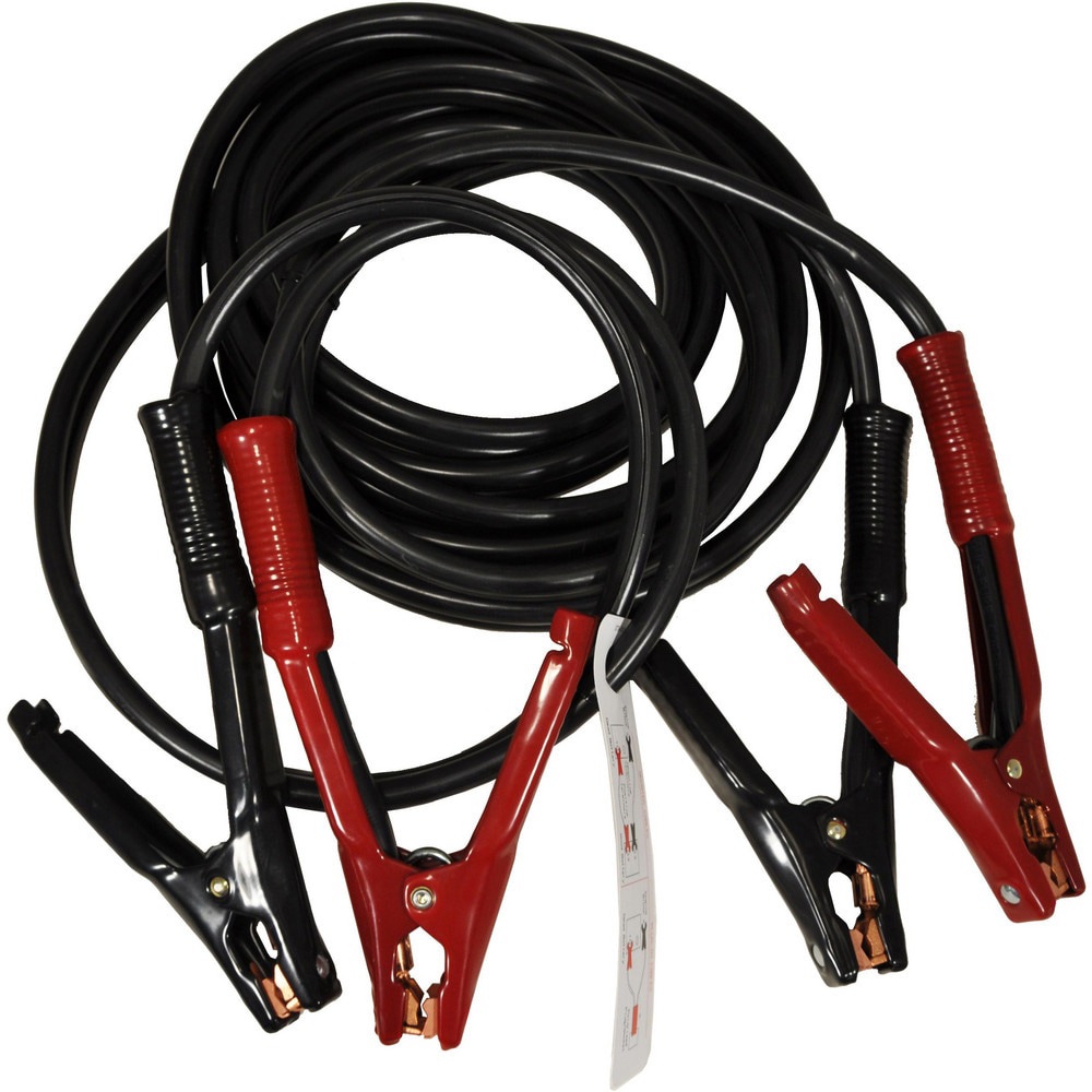 Booster Cables; Cable Type: Booster Cable ; Wire Gauge: 1 AWG ; Wire Material: Copper ; Cable Length: 12.000 ; Function: Extra Heavy-Duty Booster Cable ; Cable Color: Red; Black