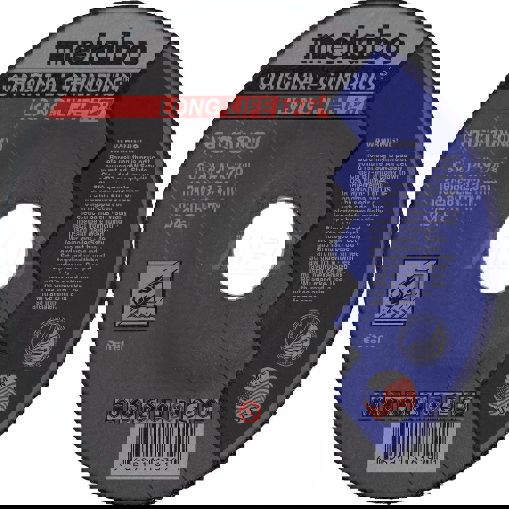 Depressed Grinding Wheel: Type 27, 6